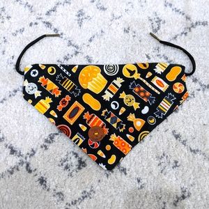 Halloween Reversible Tie On Pet Bandana